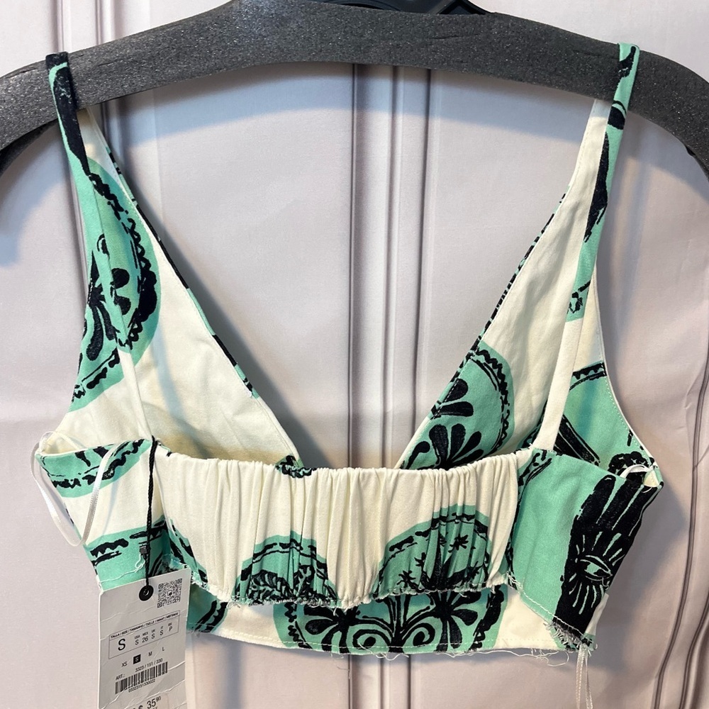 Spring /summer 🌺 NWT Zara Crop Top vacation S
🚨firm price no discount - Picture 6 of 15